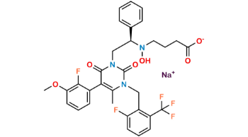 Picture of Elagolix N-oxide impurity