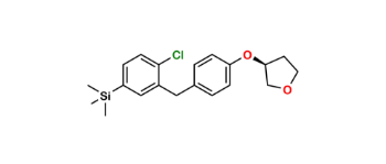 Picture of Empagliflozin Silyll Impurity