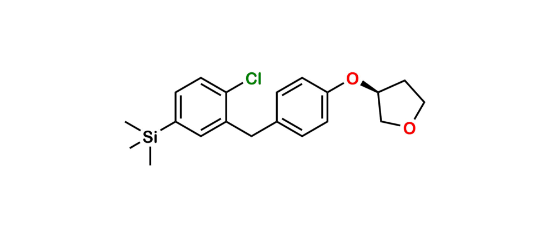 Picture of Empagliflozin Silyll Impurity