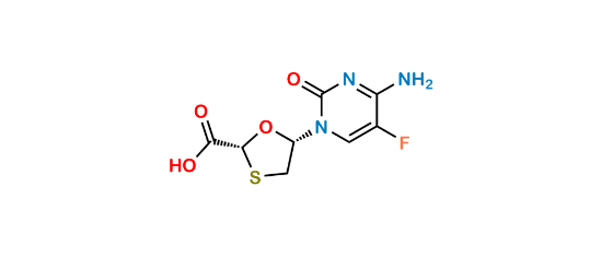 Picture of (2R,5S)-Emtricitabine Carboxylic Acid