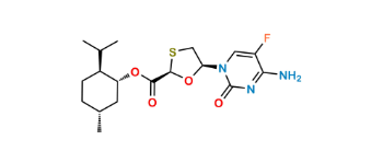 Picture of Emtricitabine Menthyl Ester Impurity