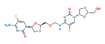 Picture of Asymmetric Methylene Conjugated Emtricitabine Dimer 