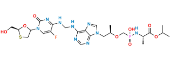 Picture of Emtricitabine + Des-Phenol Tenofovir Alfenamide Mixed Dimer 