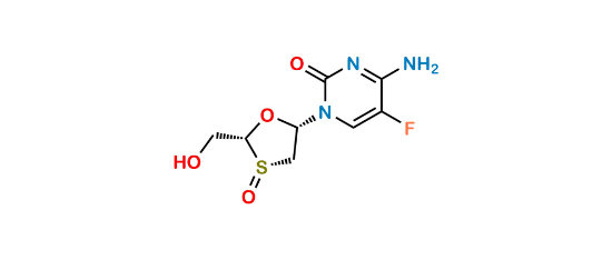 Picture of Emtricitabine S-sulfoxide