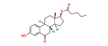 Picture of 6-Keto Estradiol valerate Impurity 