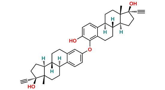 Picture of Ethinyl Estradiol Dimer Impurity 1