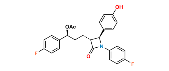 Picture of Ezetimibe 3-O-Acetyl Impurity 
