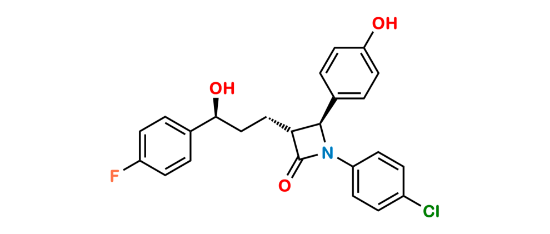 Picture of Ezetimibe Desfluoro Chloro Impurity