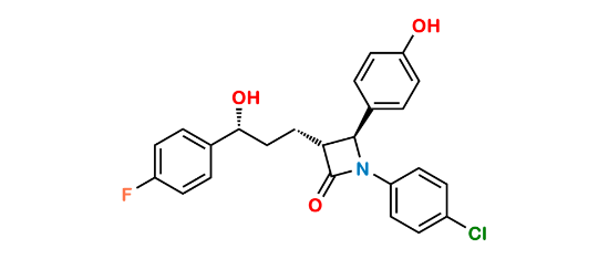 Picture of (R)-Ezetimibe Desfluoro Chloro Impurity