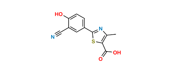 Picture of Febuxostat 4-Hydroxy Acid Impurity