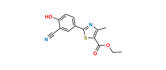 Picture of Febuxostat 4-Hydroxy Ethyl Ester