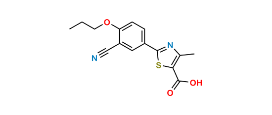 Picture of Febuxostat n-Propyl Ether Acid Impurity