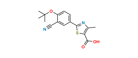 Picture of Febuxostat t-Butyl Ether Acid Impurity