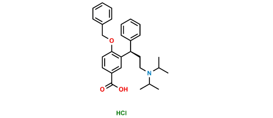 Picture of Fesoterodine-O-benzyl acid impurity