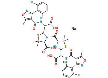 Picture of Flucloxacillin Open Ring Dimer Impurity