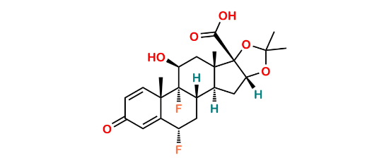 Picture of Fluocinolone Acetonide EP Impurity B 