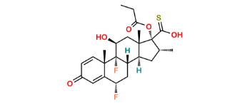 Picture of Fluticasone Carbothioic Acid Impurity