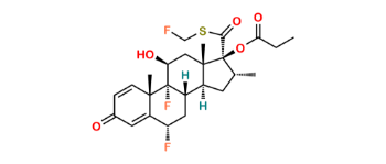 Picture of Fluticasone Impurity (17-alpha Propionate)