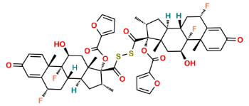 Picture of Fluticasone Furoate Disulphane Impurity