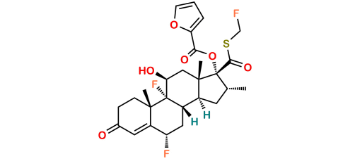 Picture of Fluticasone Furoate 1,2 dihydro Impurity