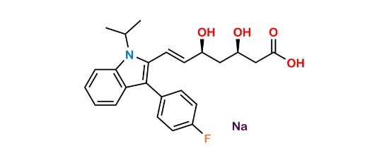 Picture of (3R,5S)-Fluvastatin Sodium Salt