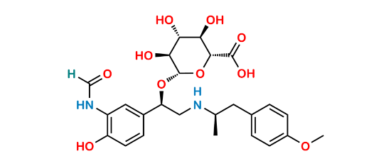 Picture of Formoterol Benzylic Glucuronide (mixture of diastereomers)