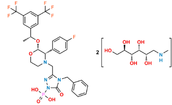 Picture of Fosaprepitant Dimeglumine  Impurity F 