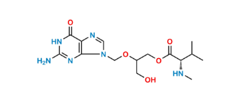 Picture of Ganciclovir mono-N-methyl Valinate-1