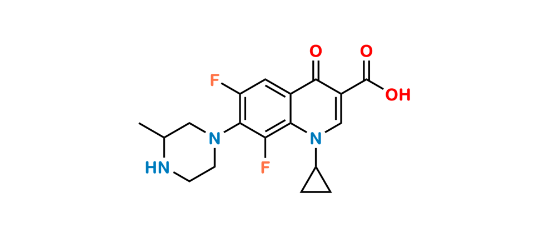 Picture of 8-Demethoxy-8-fluoro Gatifloxacin