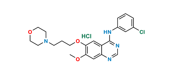 Picture of Gefitinib 4-Desfluoro Impurity HCl
