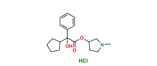 Picture of Glycopyrronium Bromide EP Impurity G (HCl)