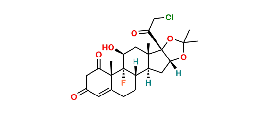 Picture of Halcinonide Impurity 8