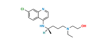 Picture of Hydroxychloroquine R-isomer Impurity