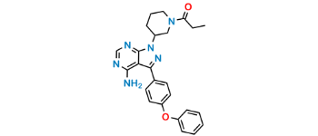 Picture of rac-N-Desacryloyl N-Propionyl Ibrutinib