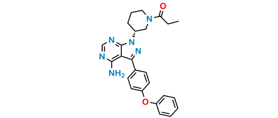 Picture of (R)-N-Desacryloyl N-Propionyl Ibrutinib
