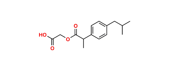 Picture of rac-Ibuprofen Carboxymethyl Ester