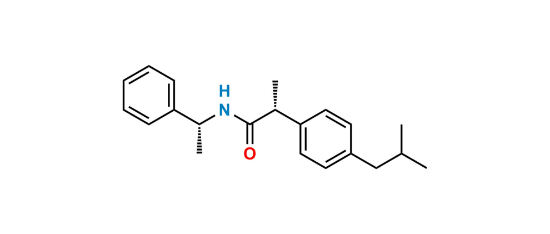 Picture of (R,R)-N-(1-Phenylethyl) Ibuprofen Amide