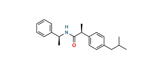 Picture of (S,S)-N-(1-Phenylethyl) Ibuprofen Amide