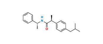 Picture of (R,S)-N-(1-Phenylethyl) Ibuprofen Amide