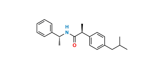 Picture of (R,S)-N-(1-Phenylethyl) Ibuprofen Amide