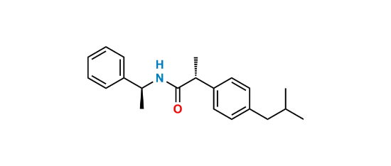 Picture of (S,R)-N-(1-Phenylethyl) Ibuprofen Amide