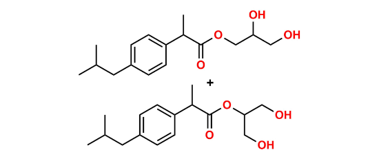 Picture of Ibuprofen 1,2,3-Propanetriol Esters (Mixture of Regio- and Stereoisomers)