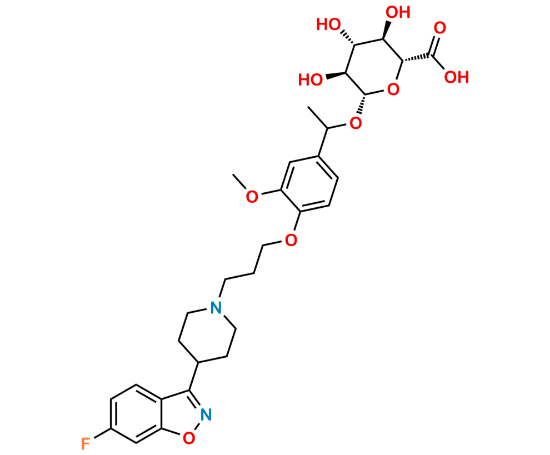 Picture of Iloperidone Metabolite P88 Glucuronide