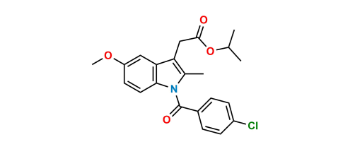 Show details for Indomethacin Isopropyl Ester Impurity Picture of Indomethacin Isopropyl Ester Impurity