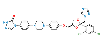 Picture of Itraconazole N-Desalky Impurity 