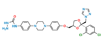 Picture of Itraconazole Hydrazinyl Impurity