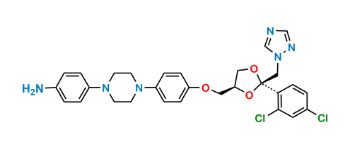 Picture of Itraconazole Aniline Impurity 
