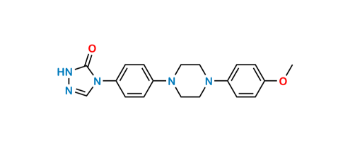 Picture of Itraconazole Methoxy Triazolone Impurity 