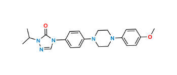 Picture of Itraconazole Methoxy Isopropyltriazolone Impurity