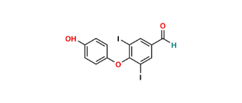 Picture of Levothyroxine Hydroxyphenoxy Aldehyde Impurity
